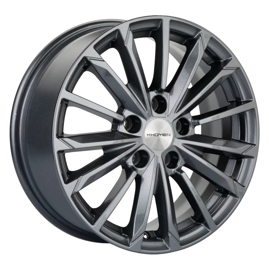 16   Khomen   KHW1611 ZV Mazda 3/ix35  6.5*16 5*114.3 ET45 D67.1  GRAY