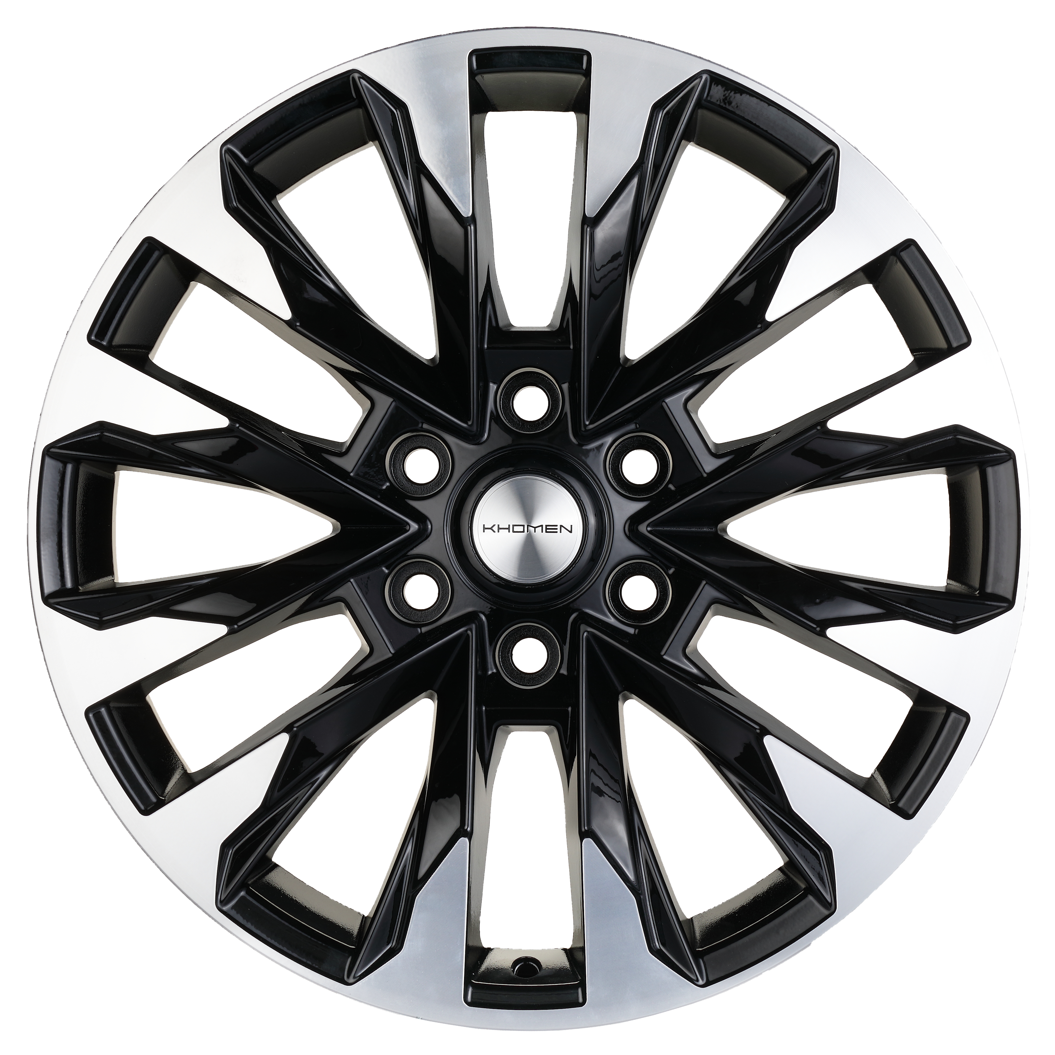 20   Khomen   KHW2010 LC Prado  8.0*20 6*139.7 ET25 D106.1  BLACK-FP