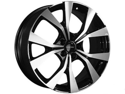 19   Khomen   KHW1906 Changan CS85 Coupe   7.0*19 5*114.3 ET45 D60.1  BLACK-FP