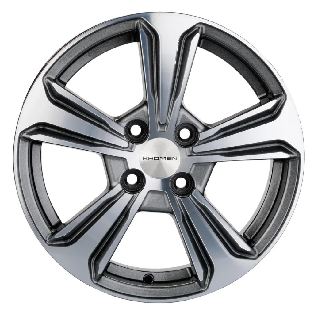 15   Khomen   KHW1502 Solaris II  6.0*15 4*100 ET46 D54.1  GRAY