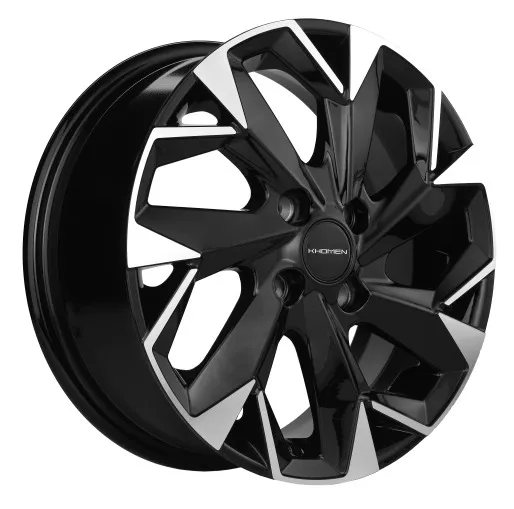 15   Khomen   KHW1508  15 ZV KIA RIO  6.0*15 4*100 ET46 В54.1  BLACK-FP