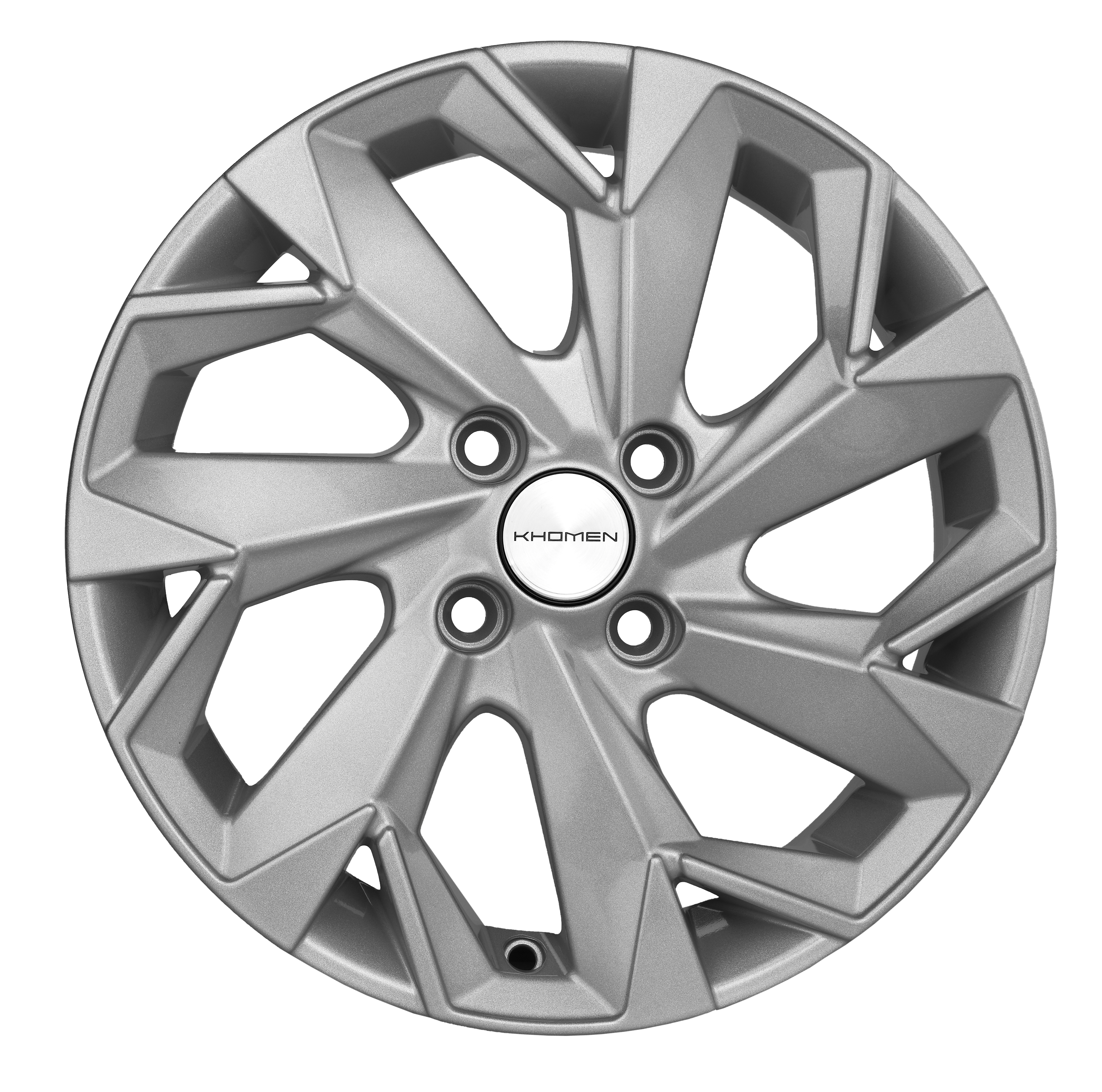 15   Khomen   KHW1508 ZV KIA RIO  6.0*15 4*100 ET46 D54.1  F-SILVER