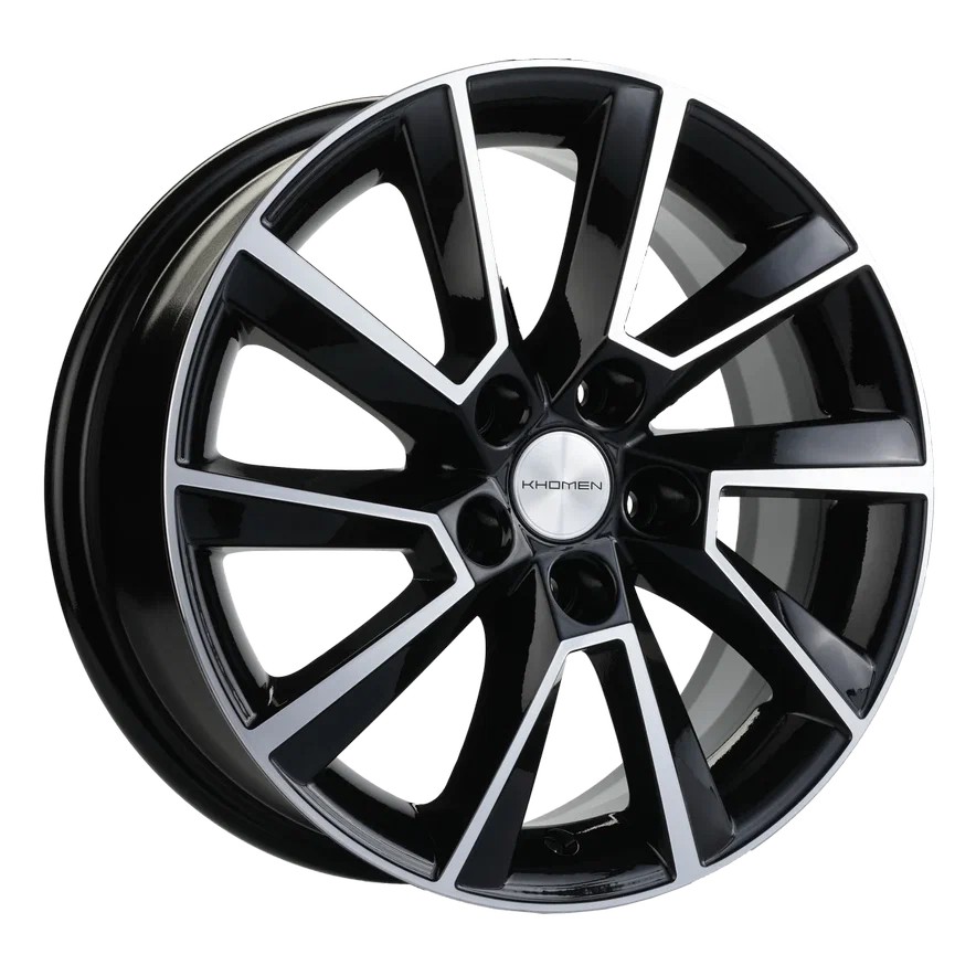 15   Khomen   KHW1507 15 Polo  6.00*15 5*100 ET40 D57.1  BLACK-FP