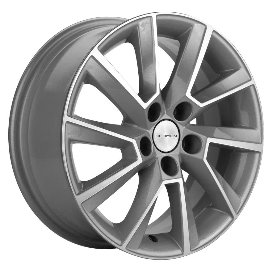 15   Khomen   KHW1507 15 Polo  6.00*15 5*100 ET40 D57.1  SILVER-FP