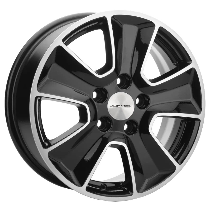 16   Khomen   KHW1601 Duster  6.5*16 5*114.3 ET50 D66.1  BLACK-FP