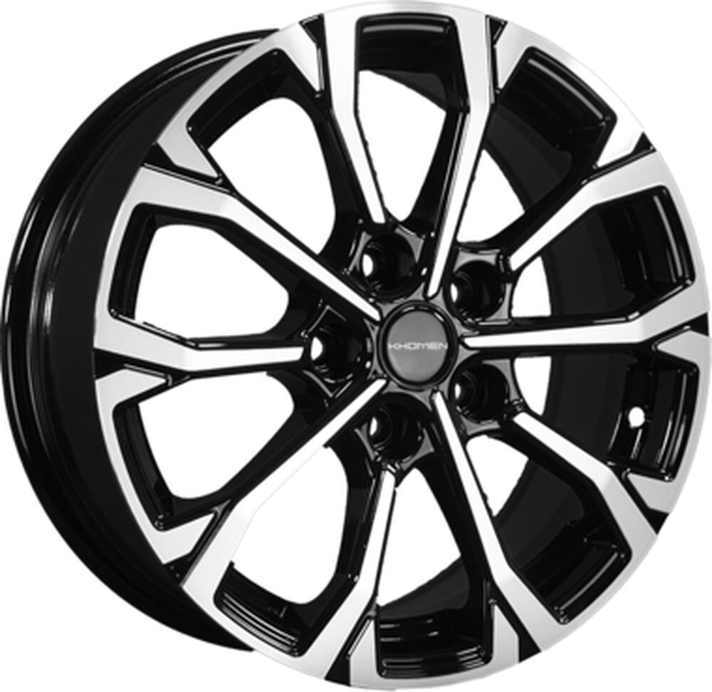 16   Khomen   KHW1605 Camry/Corolla/Grand Vitara  6.5*16 5*114.3 ET45 D60.1  BLACK