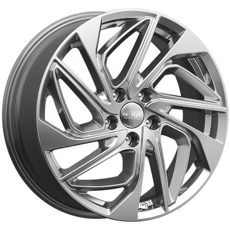 18    КиК     КС883 ZV Geely Atlas  7.0*18 5*114.3 ET45 D60.1  дарк платинум