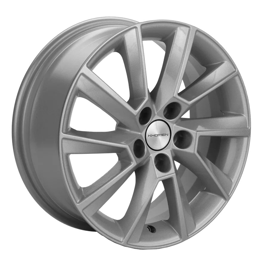 15   Khomen   KHW1507 ZV Polo  6.0*15 5*100 ET40 D57.1  F-SILVER