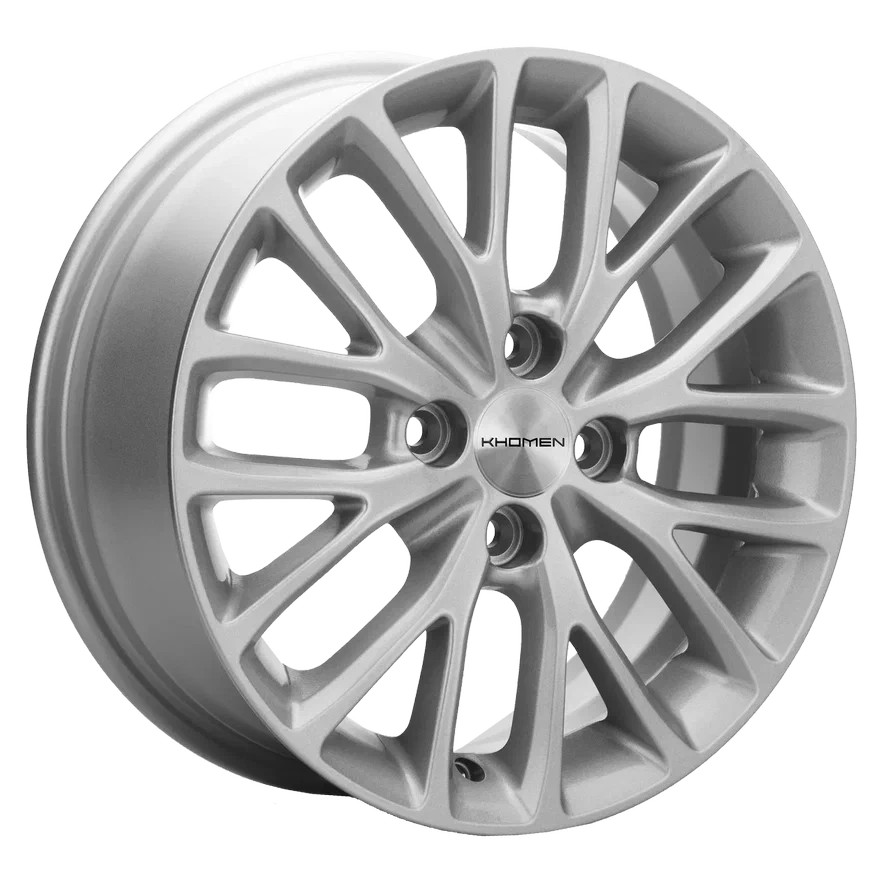 15   Khomen   KHW1506 ZV Logan  6.0*15 4*100 ET40 D60.1  F-SILVER