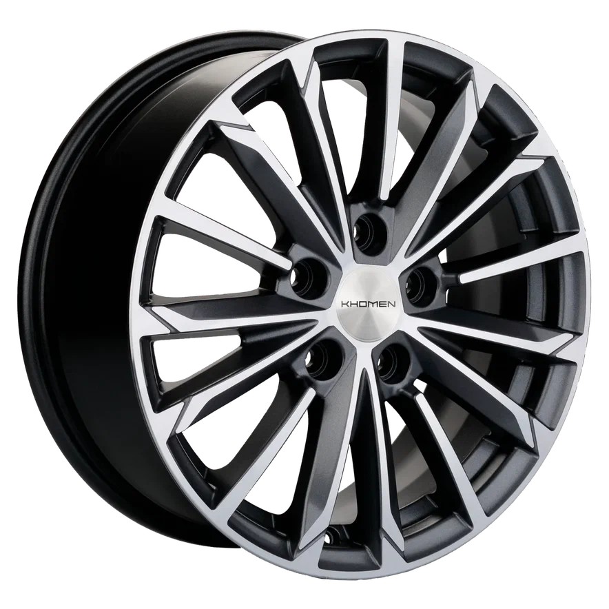 16   Khomen   KHW1611 ZV Qashqai  6.5*16 5*114.3 ET40 D66.1 GRAY-FP